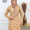 baju kurung moden zip belakang leher