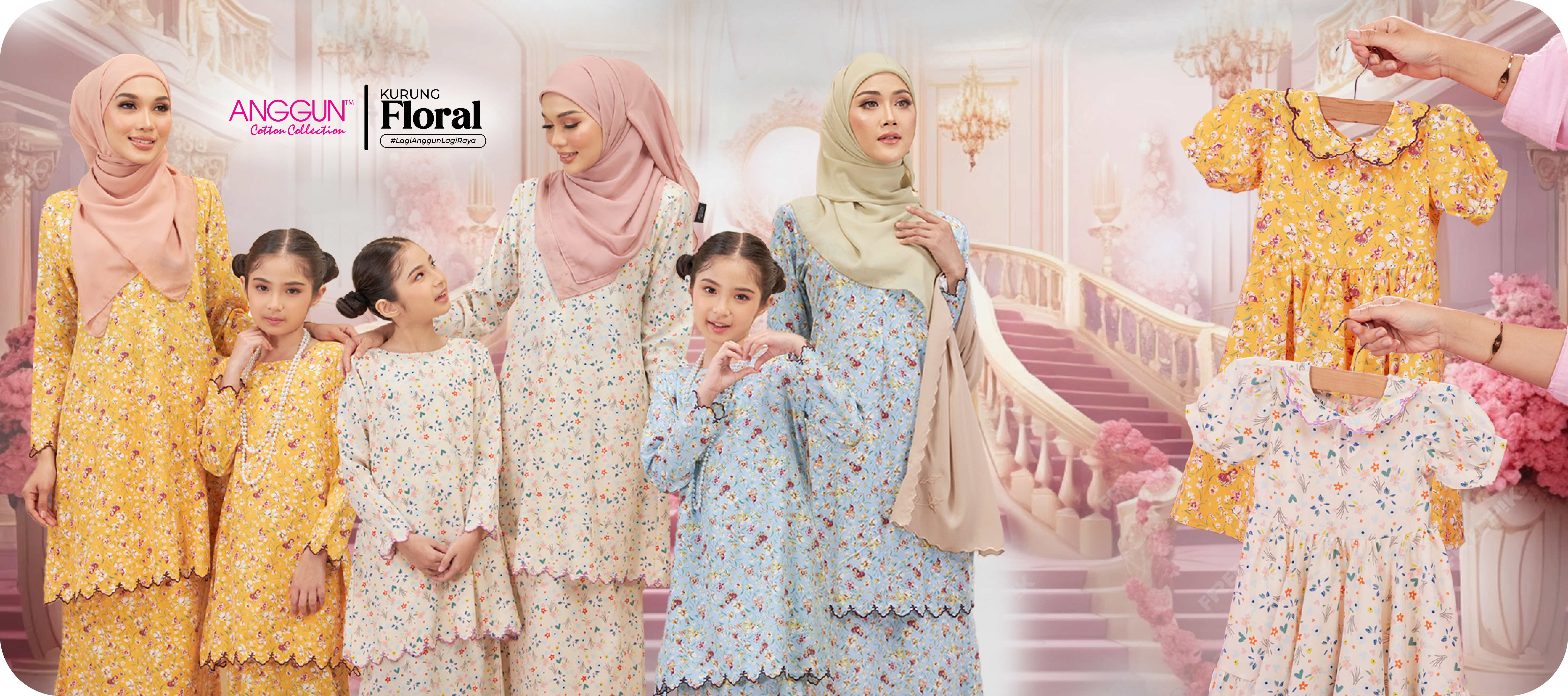 KURUNG FLORAL SEDONDON