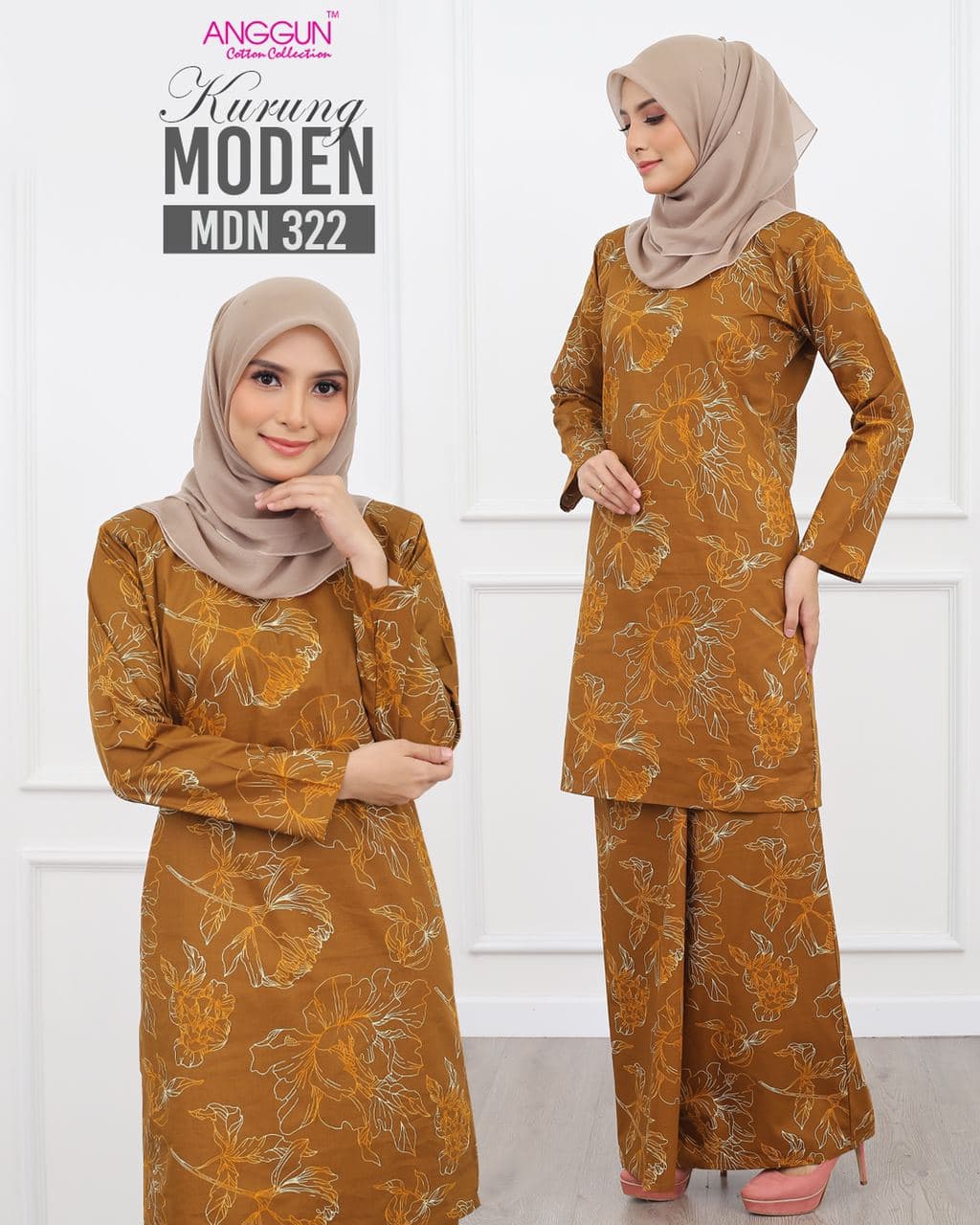 Anggun Cotton Collection | Baju Kurung Selembut Kapas | COTTON KURUNG ...